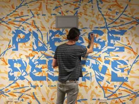 Mark Titchner TV Room at Bluebell Lodge