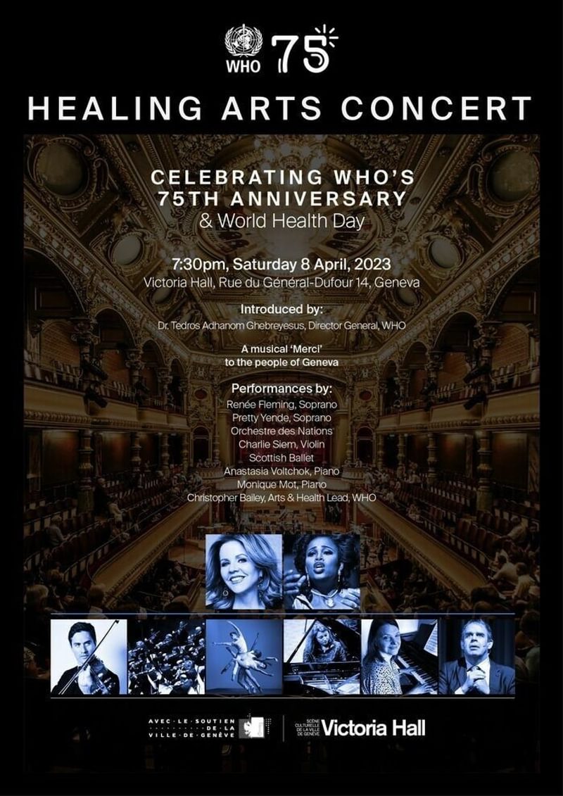 Healing arts concert programme Healing arts concert programme