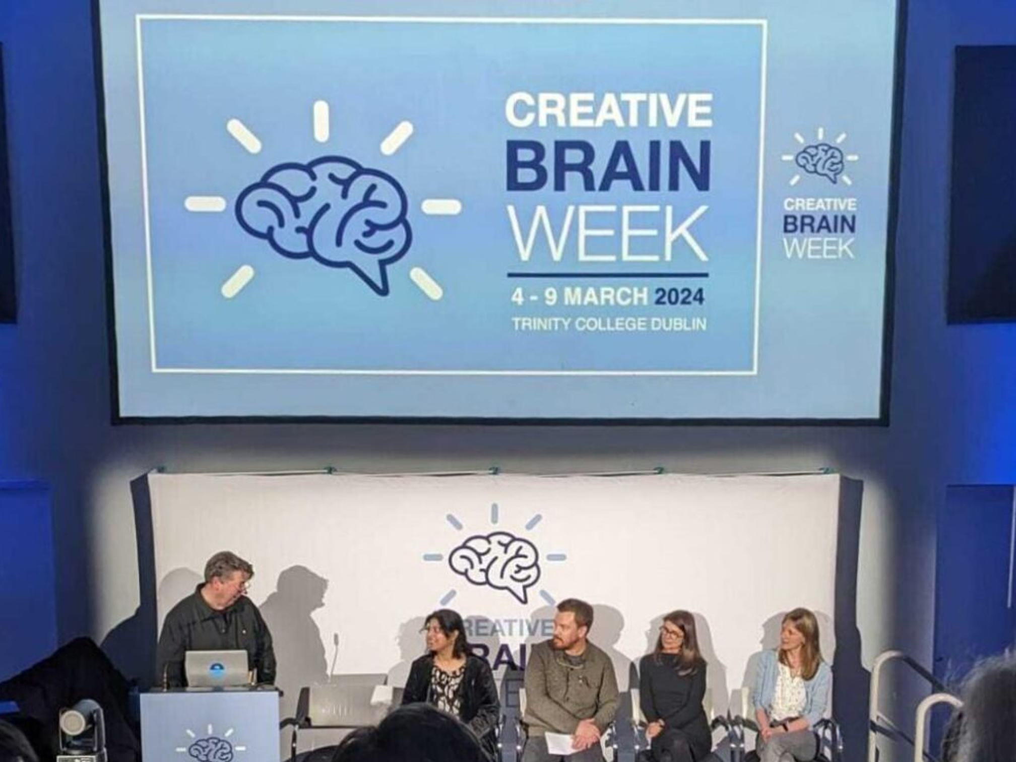 Panel at Creative Brain Week 2024